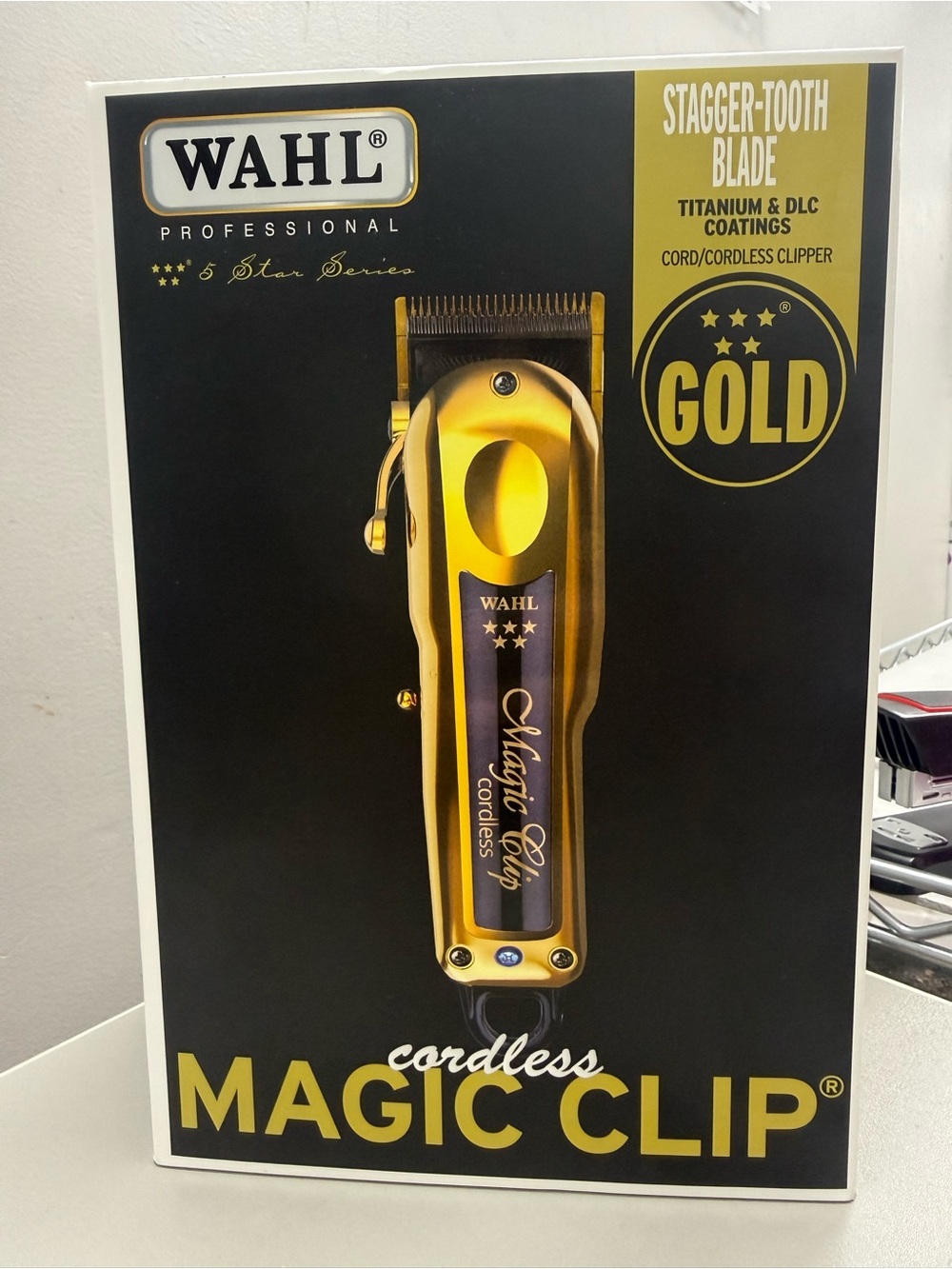 Wahl Professional 5 Star Gold Cordless Magic Clip